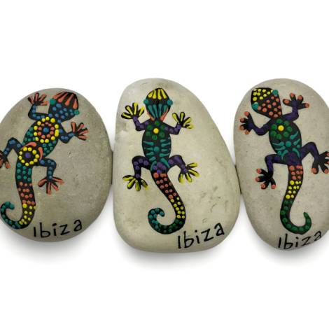 7334379 - Etnico iman piedra gecko puntos ibiza