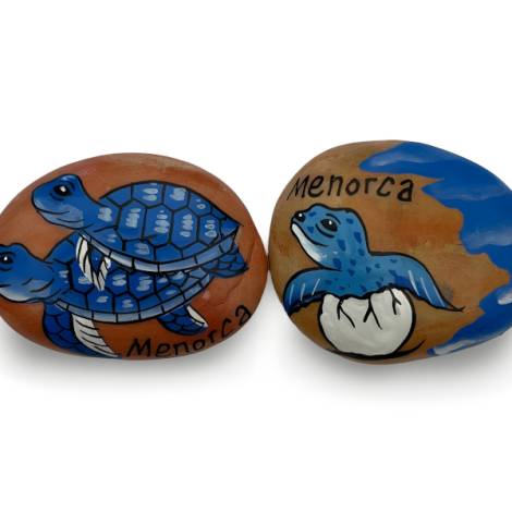 7334386 - Etnico iman piedra tortuga menorca