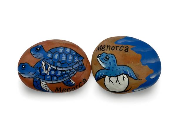 7334386 - Etnico iman piedra tortuga menorca