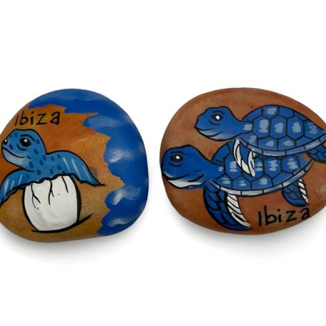 7334387 - Etnico iman piedra tortuga ibiza