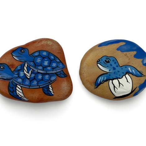 7334389 - Etnico iman piedra tortuga
