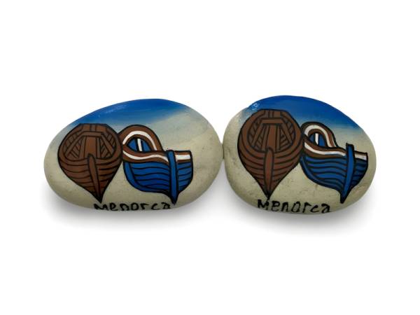 7334423 - Etnico iman piedra barcas menorca