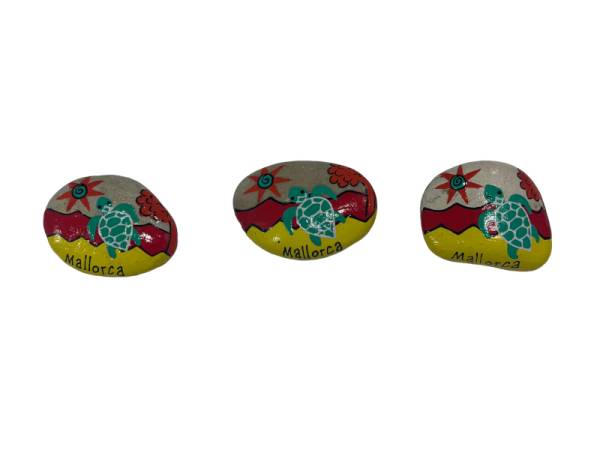 7334510 - Etnico iman piedra tortuga estrella mallorca