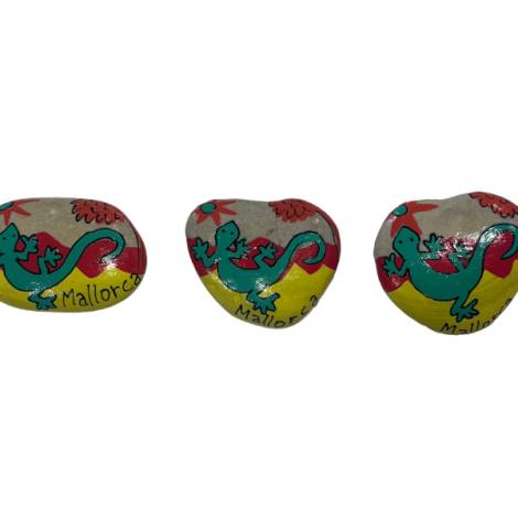 7334514 - Etnico iman piedra lagarto estrella mallorca