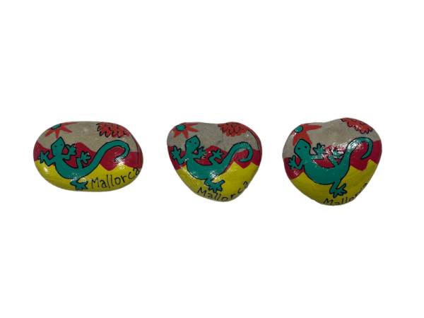 7334514 - Etnico iman piedra lagarto estrella mallorca