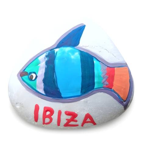 7334520 - Etnico iman piedra pez ibiza