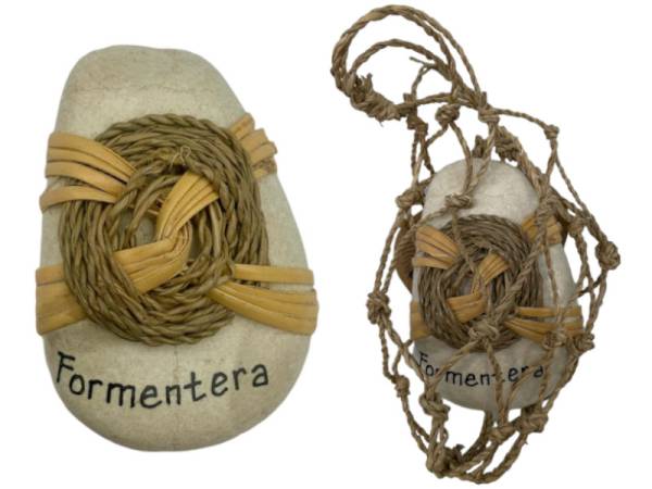 7334570 - Etnico pisapapeles piedra suerte japonesa n5 Formentera