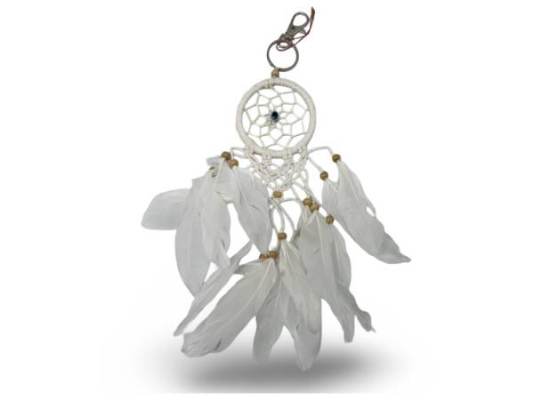 7334777 - Etnico atrapasueños mosqueton 6cm mas ojo turco