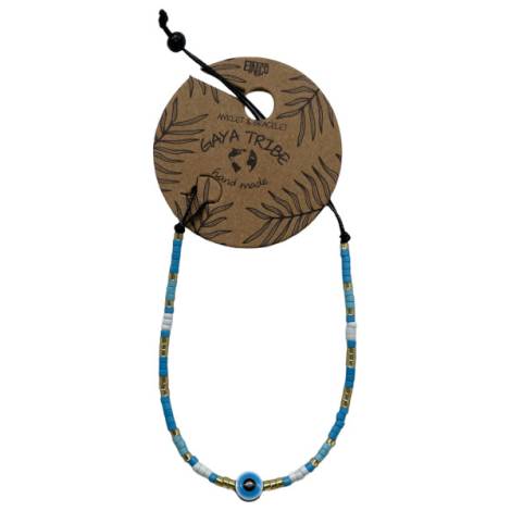 7334838 - Etnico pulsera tobillera ojo color 2