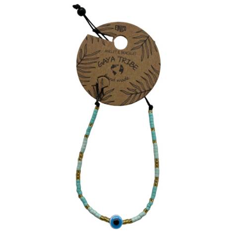 7334840 - Etnico pulsera tobillera ojo color 4