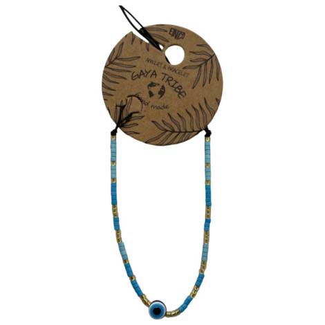 7334843 - Etnico pulsera tobillera ojo color 7