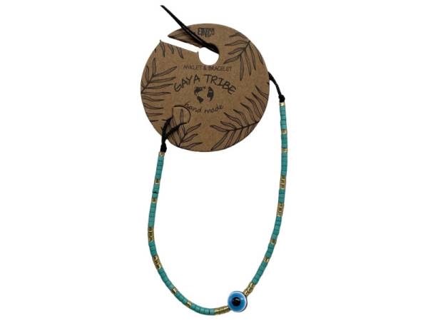 7334845 - Etnico pulsera tobillera ojo color 9