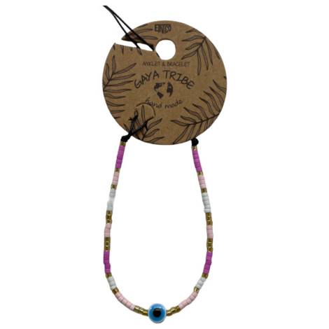 7334846 - Etnico pulsera tobillera ojo color 10