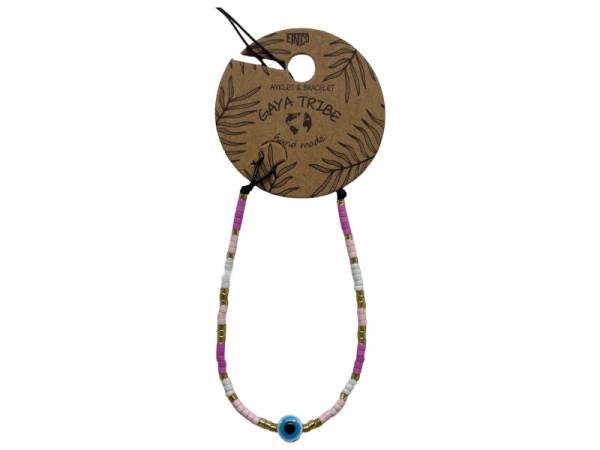 7334846 - Etnico pulsera tobillera ojo color 10