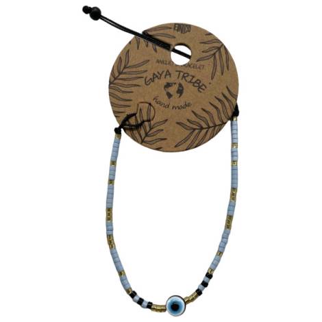 7334847 - Etnico pulsera tobillera ojo color 11