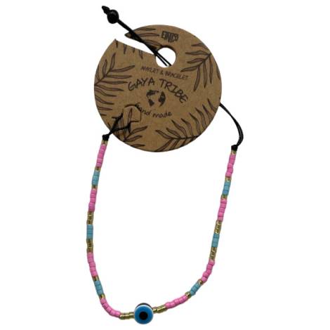 7334848 - Etnico pulsera tobillera ojo color 12