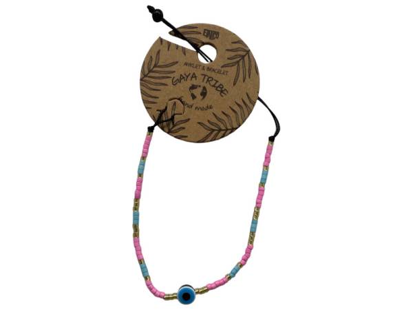 7334848 - Etnico pulsera tobillera ojo color 12