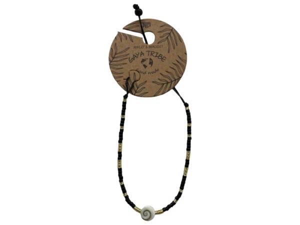 7334849 - Etnico pulsera tobillera concha color 1