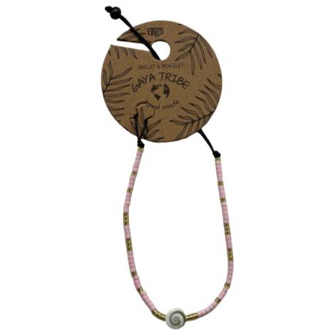 7334853 - Etnico pulsera tobillera concha color 5