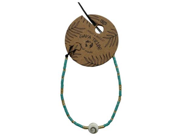 7334857 - Etnico pulsera tobillera concha color 9