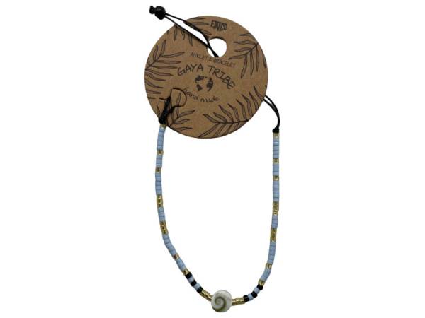 7334859 - Etnico pulsera tobillera concha color 11