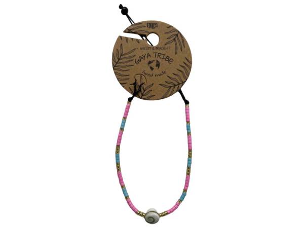7334860 - Etnico pulsera tobillera concha color 12
