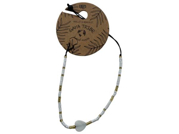 7334866 - Etnico pulsera tobillera corazón color 6