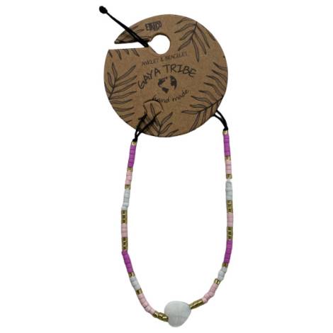 7334870 - Etnico pulsera tobillera corazón color 10
