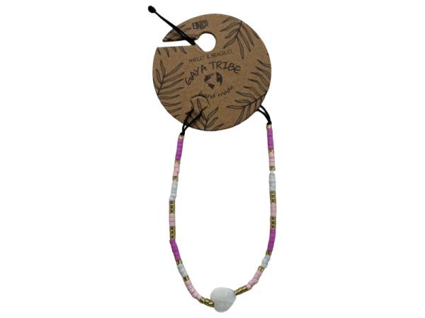 7334870 - Etnico pulsera tobillera corazón color 10
