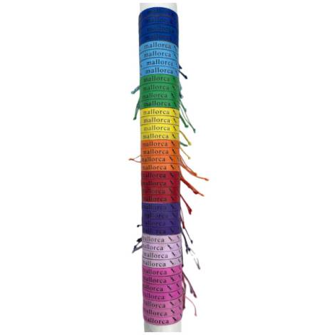 7334905 - Etnico Pulsera mallorca Piel colors gecko ham tube