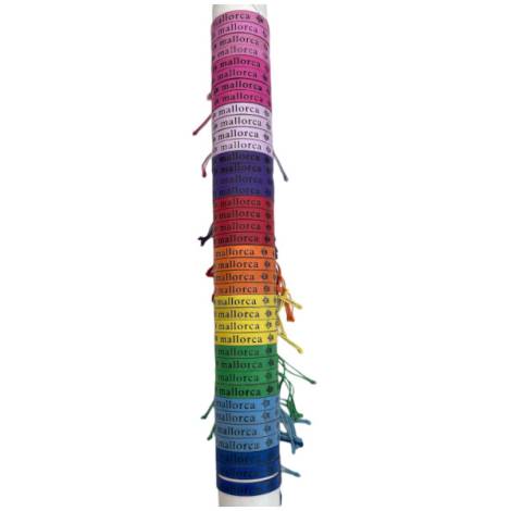 7334906 - Etnico Pulsera mallorca Piel colors turtle ham tube