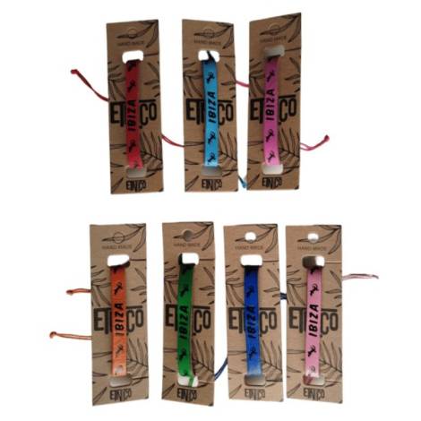 7334911 - Etnico pulsera piel colores ham Ibiza