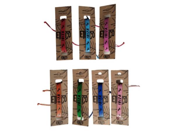 7334911 - Etnico pulsera piel colores ham Ibiza