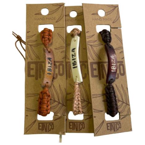 7334912 - Etnico pulsera hueso natural vir Ibiza