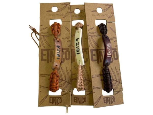 7334912 - Etnico pulsera hueso natural vir Ibiza
