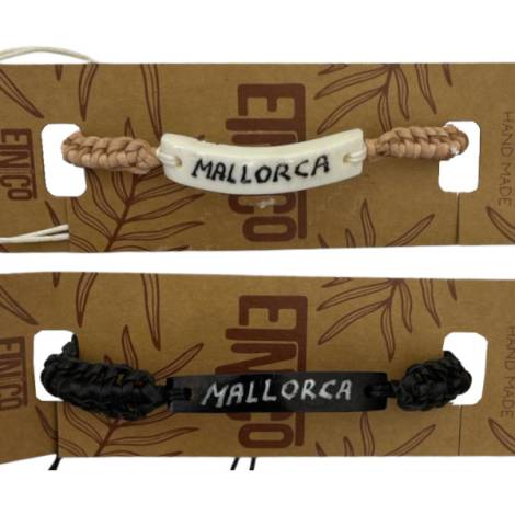 7334916 - Etnico pulsera mallorca hueso natural vir cardboard