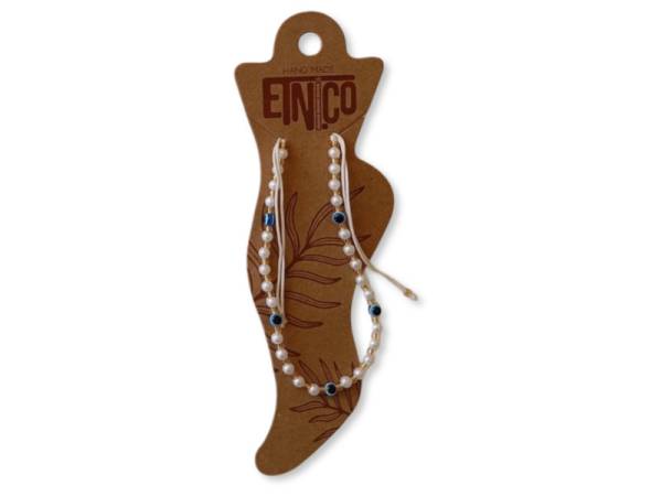 7334969 - Etnico tobillera bisutería perlas n12