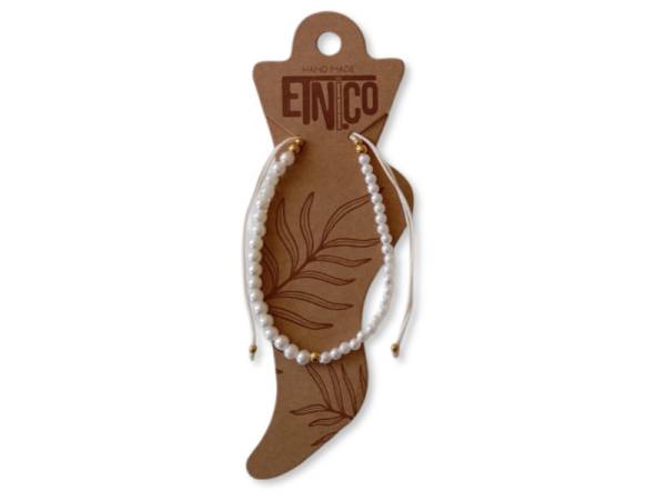 7334974 - Etnico tobillera bisutería perlas n17