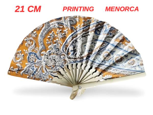 7335125 - Etnico abanico 21 cm desing 14 menorca