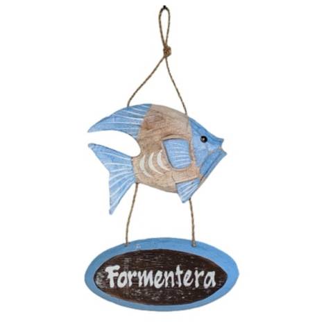7335170 - Etnico pez colgante formentera 12cm shanti