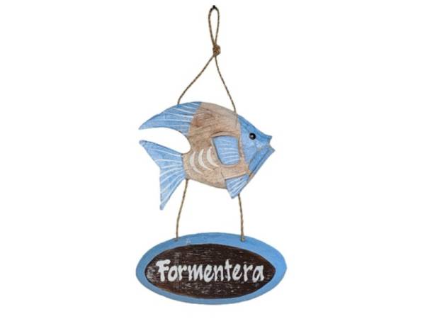7335170 - Etnico pez colgante formentera 12cm shanti