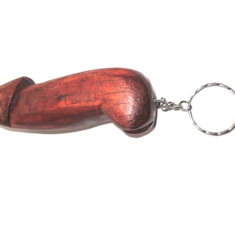 733743 - Etnico Llavero pene madera 8cm gp