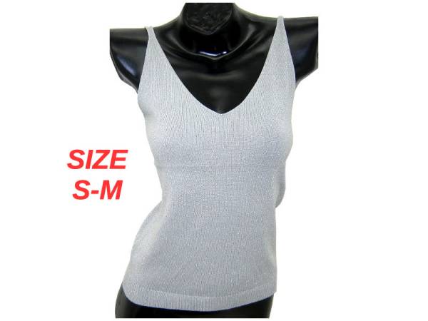 8974107 - Huca beach tirantes finos brillante 131 color 4 gris claro