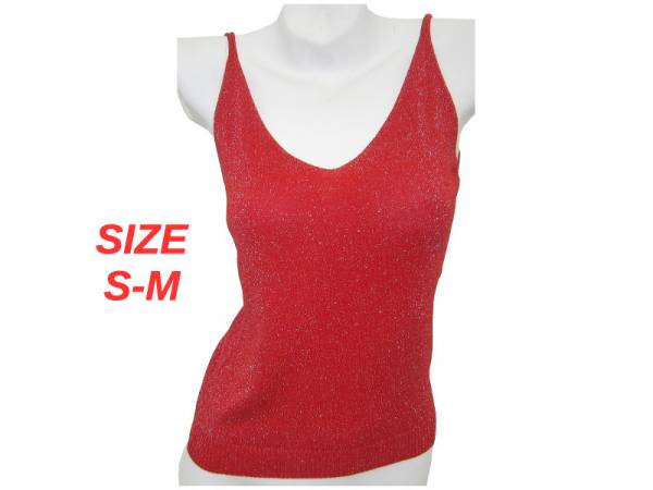 8974112 - Huca beach tirantes finos brillante 131 color 9 rojo