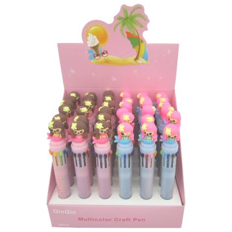 8974996 - Boligrafo 10 colores sirena n8