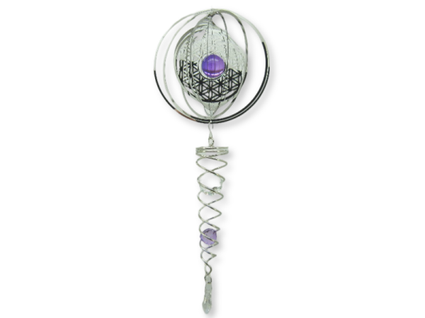 8975054 - Movil metal flor vida 40 cm