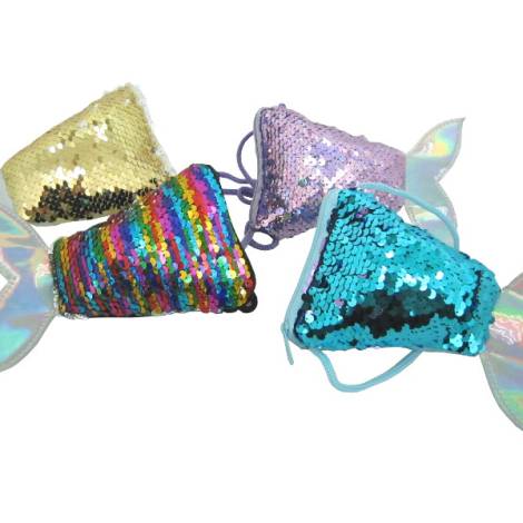 8975332 - Sa.co bolso cola sirenita 9.5x16 4 colores surtidos
