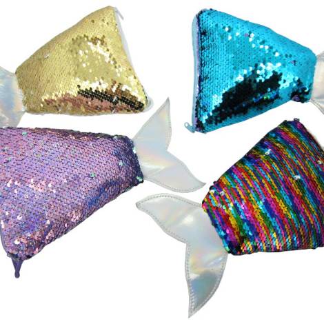 8975333 - Sa.co bolso cola sirenita 16x23 4 colores surtidos