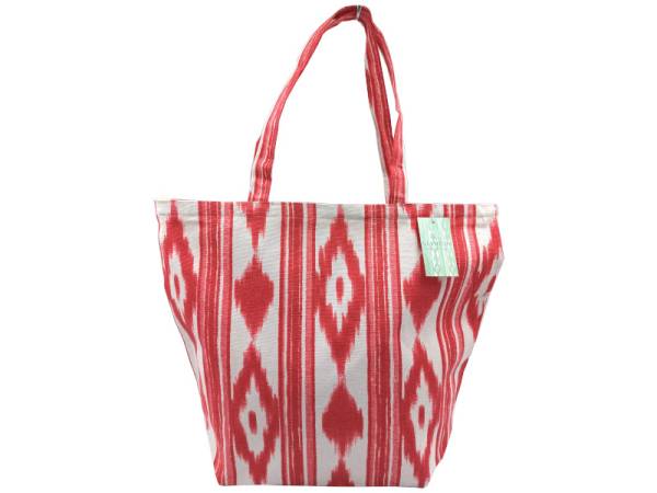 8975612 - Llengos shopping bag cremallera rojo 44x38