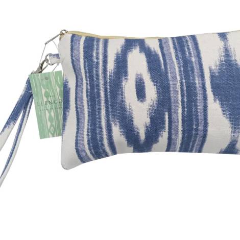 8975679 - Llengos neceser pequeño algodon azul 25x15